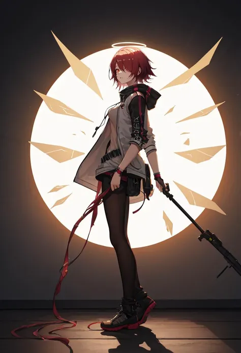 (safe:1.10), best quality, masterpiece, highres, solo, (exusiai_arknights:1.10), full body, 13 <lora:exusiai_arknights:0.80>