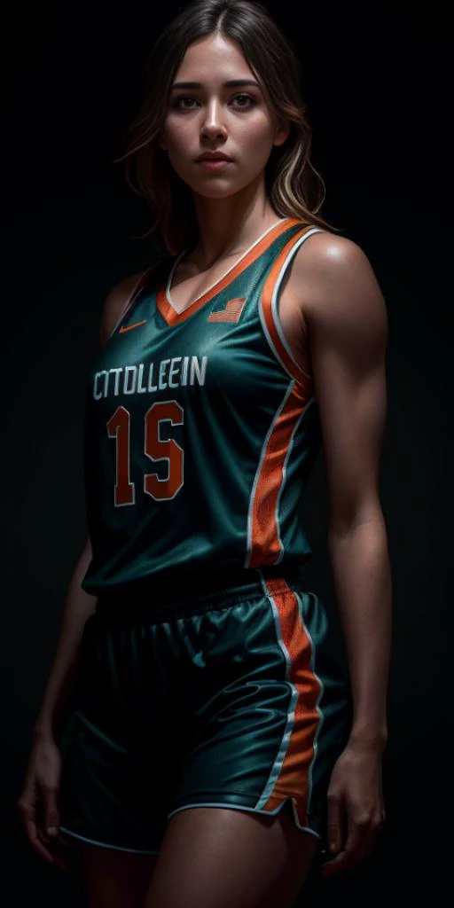 beautiful mature college girl, wearing basketball outfit, in basketball court, ((slim, petite)), photorealistic, photo, masterpiece, realistic, realism, photorealism, high contrast, photorealistic digital art trending on Artstation 8k HD high definition detailed realistic, detailed, skin texture, hyper detailed, realistic skin texture, armature, best quality, ultra high res, (photorealistic:1.4),, high resolution, detailed, raw photo, sharp re, by lee jeffries nikon d850 film stock photograph 4 kodak portra 400 camera f1.6 lens rich colors hyper realistic lifelike texture dramatic lighting unrealengine trending on artstation cinestill 800,