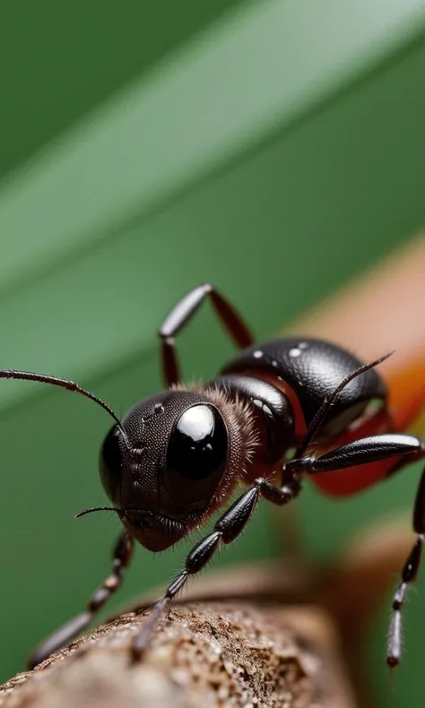 macro photo of a ANT, photo realistic, high details, 8k, best quality, <lora:difConsistency_photo:0.75>, <lora:difConsistency_detail:0.75>