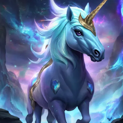 fantastic detailed photography of unicorn , 3D, nebula, lights, intricate details, detailed background
league of legends, legends of runeterra, valorant, lolsplashart, mlbbsplashart <lora:sdxl_memegun_v2:1>