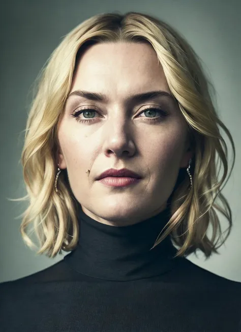 A stunning intricate full color portrait of (sks woman:1), wearing a black turtleneck, epic character composition, by ilya kuvshinov, alessio albi, nina masic, sharp focus, natural lighting, subsurface scattering, f2, 35mm, film grain, <lora:locon_kate_v1_from_v1_64_32:1.3>