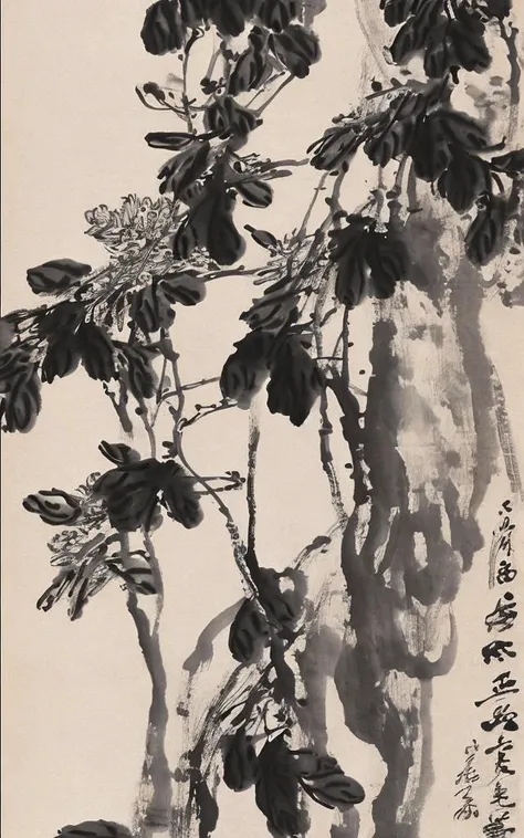 <lora:shuimo-000004:2>,shukezouma, negative space, , shuimobysim portrait of a woman standing , willow branches, (masterpiece, best quality:1.2), traditional chinese ink painting, modelshoot style, peaceful, (smile), looking at viewer, wearing long hanfu, hanfu, song, willow tree in background, wuchangshuo