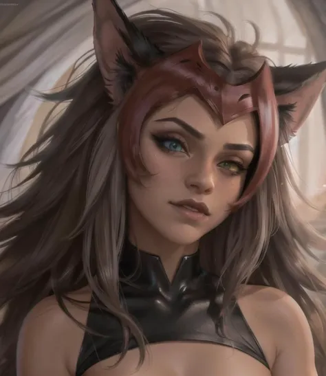 ((extreme detail)),(ultra-detailed),(painting), chiaroscuro, extremely detailed CG unity 8k wallpaper, best quality,cat ears,catra