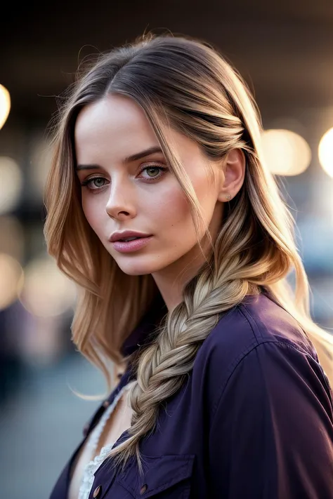 beautiful woman (EPJessica_Alba:.99), ((  twintails :1.2)), gem jewellery, ((portrait)), (closeup:1.2), ((from the waist up)), (((  Futuristic dystopian city viewpoint with AI-controlled energy-efficient building designs :1.2 ))), natural skin texture,  ((  Button-up shirt :1.2)), 24mm, 4k textures, soft cinematic light, adobe lightroom, photolab, hdr, intricate, elegant, highly detailed, sharp focus, ((((cinematic look)))), soothing tones, insane details, intricate details, hyperdetailed, low contrast, soft cinematic light, exposure blend, hdr, faded, now, ("I've got a bad feeling about this.":1.1)