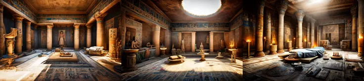 (otherworldly, otherworldly atmosphere, otherworldly appearance), highly insanely detailed, masterpiece, top quality, best quality, highres, 4k, 8k, RAW photo, ((ancient egyptian theme:1.2)), Hong Kong structure, structure, 
(mystical theme), mystical gatmosphere, arcane sanctuaries, otherwordly aura, 
(long_hair, long hair, random colors hair, glowing hair, hair over one eye, long messy hair), 
(eyelashes, eyeliner, eyeshadow, eyelashes, long eyelashes), 
collar, earrings, jewelry, necklace, armlet, 
tentacle, (underwater), nsfw, 
Homestay, Resort, (Guest House:1.1), 
building, structure, swirling energy, 
action pose, 
drunk, 
high-heels, 
reflection, reflective floor, 
shawl, 
abandoned building, shopping mall, overgrown with vegetation, [volumetric fog], cinematic lighting, colorful, colourful, 
belly bottom, erotic lingerie, 
((dune)), steep, sandhills, 
HDR, ((photorealistic)), professional light, cinematic lighting, fashion photography, ambient lighting, face lighting, <lora:detail_slider_v4:1>, Fantasy picture, OverallDetail, ancient roman room with a statue and candles in it and a bed in the middle of the room with a blue blanket on it and a blue blanket on the floor, RomInt, <lora:RomanInterior-10:0.8>, epiCPhoto, (fantasy world)