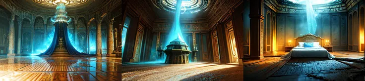 (otherworldly, otherworldly atmosphere, otherworldly appearance), highly insanely detailed, masterpiece, top quality, best quality, highres, 4k, 8k, RAW photo, ((ancient egyptian theme:1.2)), Hong Kong structure, structure, 
(mystical theme), mystical gatmosphere, arcane sanctuaries, otherwordly aura, 
(long_hair, long hair, random colors hair, glowing hair, hair over one eye, long messy hair), 
(eyelashes, eyeliner, eyeshadow, eyelashes, long eyelashes), 
collar, earrings, jewelry, necklace, armlet, 
tentacle, (underwater), nsfw, 
Homestay, Resort, (Guest House:1.1), 
building, structure, swirling energy, 
action pose, 
drunk, 
high-heels, 
reflection, reflective floor, 
shawl, 
abandoned building, shopping mall, overgrown with vegetation, [volumetric fog], cinematic lighting, colorful, colourful, 
belly bottom, erotic lingerie, 
((dune)), steep, sandhills, 
HDR, ((photorealistic)), professional light, cinematic lighting, fashion photography, ambient lighting, face lighting, <lora:detail_slider_v4:1>, Fantasy picture, OverallDetail, ancient roman room with a statue and candles in it and a bed in the middle of the room with a blue blanket on it and a blue blanket on the floor, RomInt, <lora:RomanInterior-10:1>, epiCPhoto, (fantasy world)