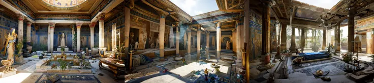 (otherworldly, otherworldly atmosphere, otherworldly appearance), highly insanely detailed, masterpiece, top quality, best quality, highres, 4k, 8k, RAW photo, ((ancient egyptian theme:1.2)), Hong Kong structure, structure, 
(mystical theme), mystical gatmosphere, arcane sanctuaries, otherwordly aura, 
(long_hair, long hair, random colors hair, glowing hair, hair over one eye, long messy hair), 
(eyelashes, eyeliner, eyeshadow, eyelashes, long eyelashes), 
collar, earrings, jewelry, necklace, armlet, 
tentacle, (underwater), nsfw, 
Homestay, Resort, (Guest House:1.1), 
building, structure, swirling energy, 
action pose, 
drunk, 
high-heels, 
reflection, reflective floor, 
shawl, 
abandoned building, shopping mall, overgrown with vegetation, [volumetric fog], cinematic lighting, colorful, colourful, 
belly bottom, erotic lingerie, 
((dune)), steep, sandhills, 
HDR, ((photorealistic)), professional light, cinematic lighting, fashion photography, ambient lighting, face lighting, <lora:detail_slider_v4:1>, Fantasy picture, OverallDetail, ancient roman room with a statue and candles in it and a bed in the middle of the room with a blue blanket on it and a blue blanket on the floor, RomInt, <lora:RomanInterior-10:1>, epiCPhoto, (fantasy world)
