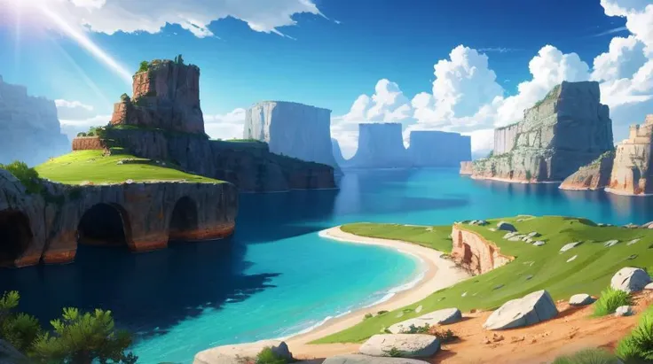 Totaly random (((very epic))) landscape, photoshot, very realistic