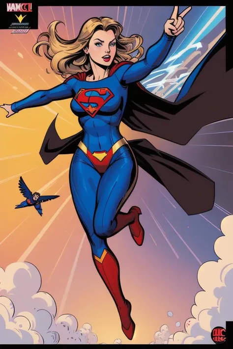 Masterpiece, (((Vector))), ((Comics style)), ((Full body)), ((best quality)),
A flying in the sky (naked) ((happy)) Supergirl mature woman,
cinematic epic, insanely detailed, ((masterpiece)), absurdres, HDR, (((Vector))), ((Full body)), ((Comics style)),