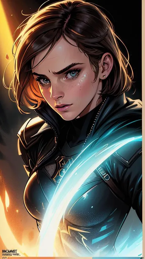 ((Vector)), (((Comics style))), ((best quality)), ((masterpiece)), ((realistic)), (detailed), portrait (Emma Watson: 1.5), (detailed beautiful face, detail skin pores, imperfect skin, ultra-detailed body:1.3), from the front, (acrylic paint:0.4), art, artstation, (cartoon:0.5), dull colors, detailed digital art, trending on artstation, concept art, unreal engine, hyper detailed, volumetric light, moody cinematic epic concept art, realistic matte painting, cinematic epic, insanely detailed, ((masterpiece)), absurdres, HDR, ((Vector)), (((Comics style))),