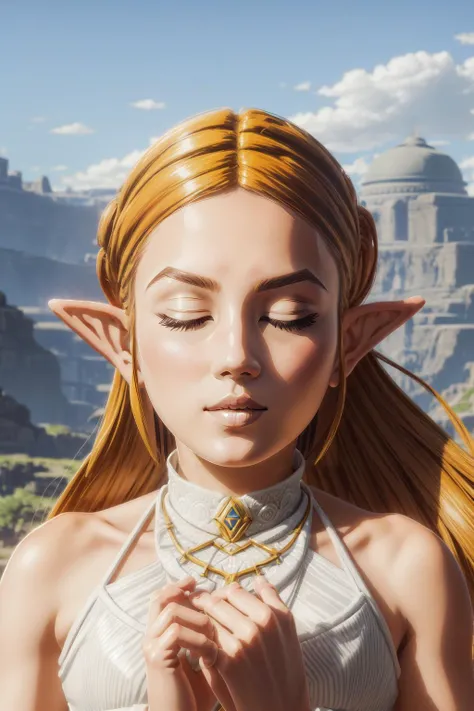 (masterpiece, best quality), intricate details,
1girl, solo, <lora:Zelda:0.8> BotwZelda,
<lora:imkiss:0.8> eyes closed, imminent kiss,