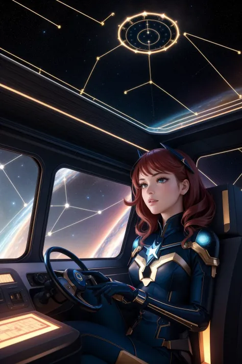 1girl, (stylized by Pat Steir:0.7) and (Allen Williams:0.7) , mundane Unity Engine, fairy tale, Dutch angle shot of a Steerage ([USS Enterprise:Aquarius constellation:4]:1.3) , the USS Enterprise is very Thought-Provoking and Average, it has ornate details, it is forged by Riot games, from inside of a Unsightly Carport, dense field with Sequoia, Smoky Conditions, tilt shift, Maximalist, Sad, Fluxus Art, dramatic lighting, F/14, Primary Colors, Double Exposure, Galactic halo, photolab, Unsplash, elaborate, cinematic, monochromatic