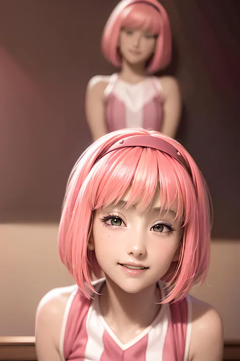 <lora:stephanie_V3:1>, stephanie a girl, with pink hair and a pink wig, girl in a lawn, best quality, masterpiece, ultra high res, photorealistic, 1girl, offshoulder, smile, (european:1.5), smile, (striped dress:1.4), intricate detail, (rich:1.4), prestige, gorgeous, symmetric, (perfect face, perfect eyes, symmetric eyes, perfect hair, flying hair, look at viewer, european girl, smile, perfect smile, teeth, perfect teeth, brown eyes, perfect ears:1.4) 8k, high quality, photografy style, model position, perfect hands, detailed face, perfect face, look at viewer, perfect mouth, perfect eyes, cowgirl position, low angle shot, focus ass, (perfect hands:1.3), detailed face, perfect face, look at viewer, perfect ass, pefect lips, symmetric, symmetric eyes, detailed eyes, 8k, high quality, photografy style, model position, seductive look, hyperdetailed,glow,photorealistic:1.37, f/5.2, lens 135mm,3D,physically-based rendering,3d render,8k,high resolution,ultra high res,cinematic look,magical atmosphere,augmentations,insane details,intricate details,Exquisite details and textures,cinematic film still,intricately detailed,finely detail,High Detail RAW color Photo,hdr,cinematic lighting,ambient lighting,professional lighting,Romantic lighting,soft cinematic light,specular lighting,best quality,highly detailed,radiosity,god rays,sunbeam,raytracing,realistic,4k textures,