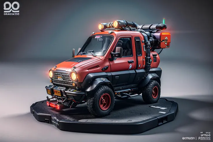 masterpiece, best quality, 1vehicle, cyberpunk,siple design,3d, <lora:Vehicle:0.8>, best quality, highly detailed, masterpiece, ultra-detailed, bust fire,