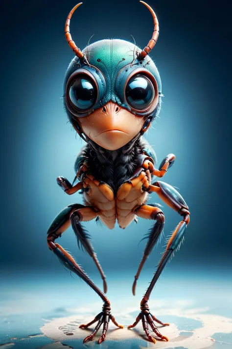 futuristic style, an award-winning photo of an (animal | bug | bird ), hyperrealistic <lora:xl_more_art-full_v1:0.7> <lora:zhibi-sdxl:0.85> zhibi, sleek, modern, ultramodern, high tech, detailed