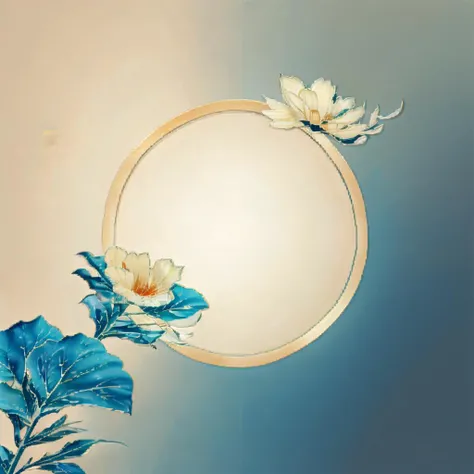 white background, simple background, flower, leaf, cloud,