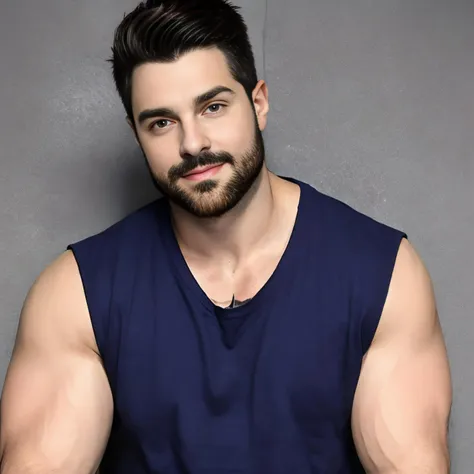 male, face, <lora:Alok Petrillo_V2:0.85>,alok, muscled, body