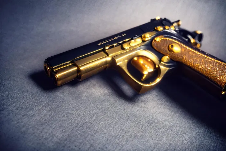 (masterpiece, best quality:1.2), ultra-detailed, gun bullets, (realistic:1.5), <lora:EdobGunBullets_v1.0:1>