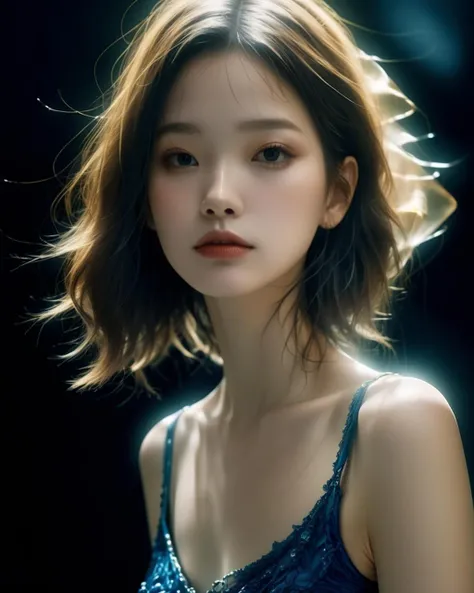 1 girl, dress
detailed face,
sit
dramatic lighting, shadow,
by Paolo Roversi, teamlab
(best quality, masterpiece, photorealistic)
