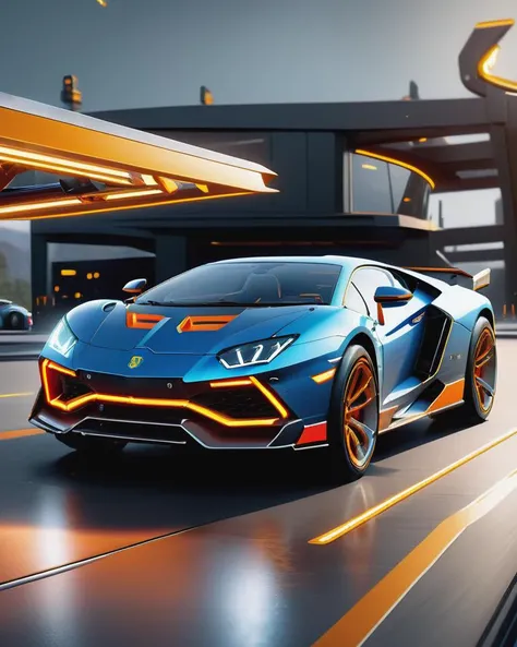 ((best quality)), ((masterpiece)), ((realistic,digital art)), (hyper detailed),  ground vehicle,  Astral Surveyor,   Cornering Function Lights, Roof Rack, Turbocharger, Steel, Glassy,  , scifi, tech,, octane rendering, raytracing, volumetric lighting, Backlit,Rim Lighting, 8K, HDR <lora:add-detail-xl:2.0> <lora:scifi-vehicles:1>