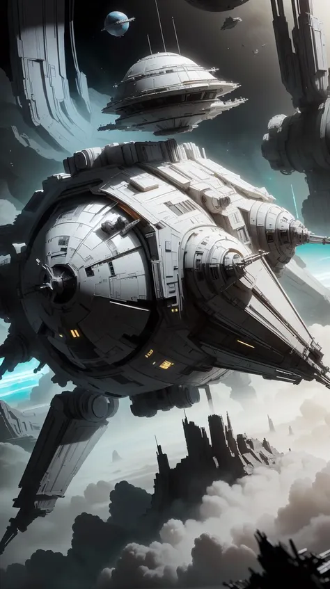 <lora:TheEmpireStyle:1> TheEmpireStyle, white, solo, half shot, looking at viewer, detailed background, detailed face, (<lora:UraniumTech:0.6>, scifi, uraniumtech theme:1.1), space explorer, wearing space suit, insignia, advanced technology, firm determination, lost in space, hair drifting, inter-galactic travel, communication device, time vortex in background, dramatic lighting, epic scifi atmosphere,, hi-tech plastic