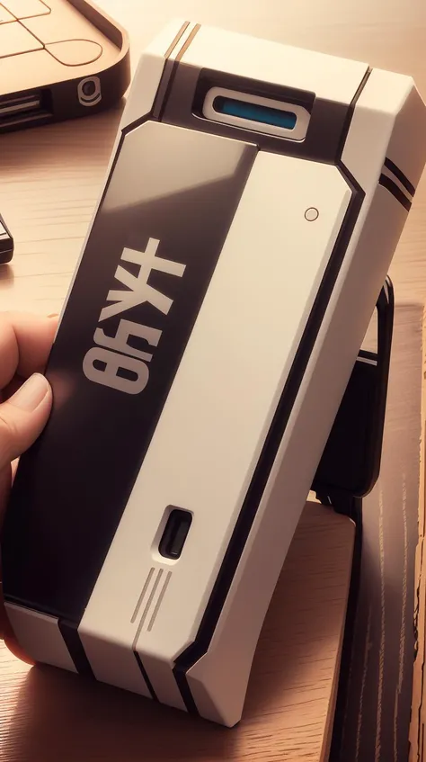 <lora:TheEmpireStyle:1> TheEmpireStyle, white, USB drive, hi-tech plastic