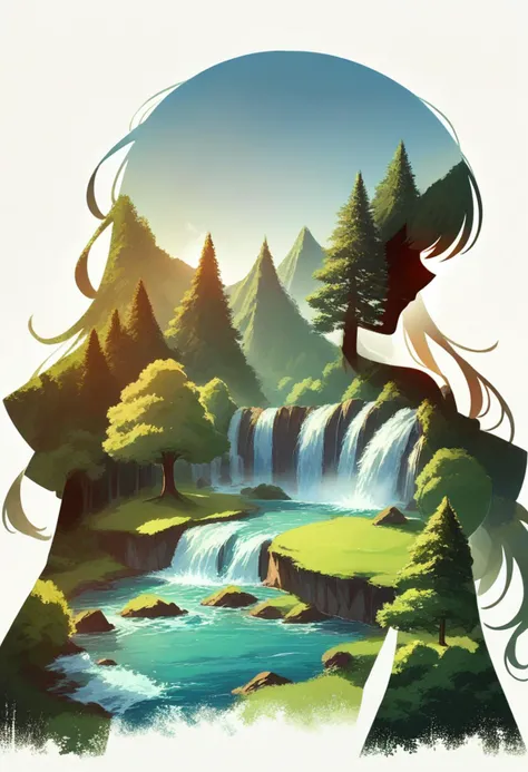 score_9, score_8_up, score_7_up, source_anime, <lora:wrnchexpwhimsicalvisions:1>, wrnchexpwhimsicalvisions, silhouette, double exposure, white background, solo, waterfall, tree,