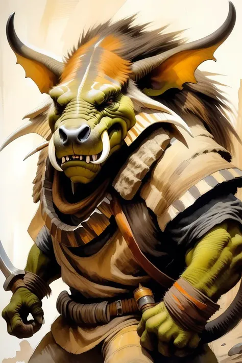 (Dramatic Photo:2) of (Sketch:2),masterpiece, best quality, (Hulking brutes with thick, armored hides and massive jaws. Color palette: Earthy tones, rocky grays, and tusks with vibrant markings. Mood: Powerful and territorial), absurdres, intricate detailed, sharp focus, smooth, science fiction, <lora:Jean-Baptiste Monge Style:2> jean-baptiste, monge, style, watercolor, painting,Highly Detailed