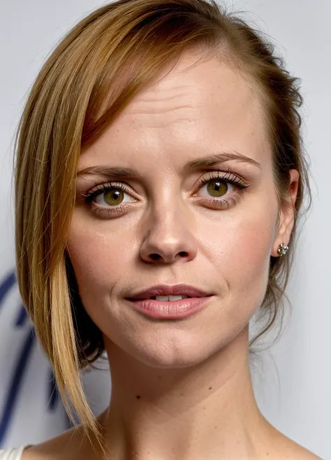 close up portrait of christinaricci-ti , by Flora Borsi, style by Flora Borsi, bold, bright colours, ((Flora Borsi)), by Annie Leibovitz
