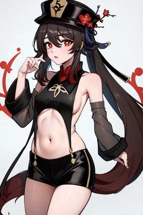 Highly detailed, High Quality, masterpiece, <lora:hutao1:0.9> hutaodef, ((small breasts)), <lora:virgin_destroyer_sweaterV_Conv2D:1> vds