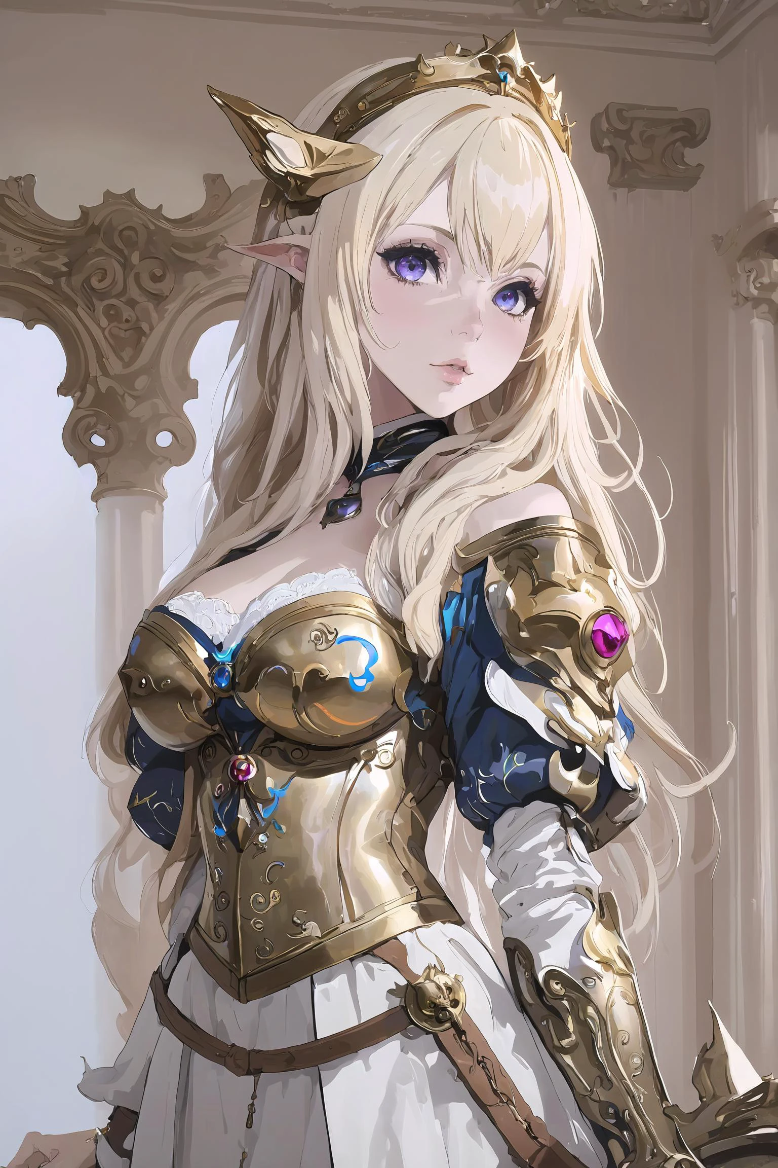 masterpiece, best quality, 1girl, <lora:kwFemale_Beta40-SDXL_v1:1>, waifu