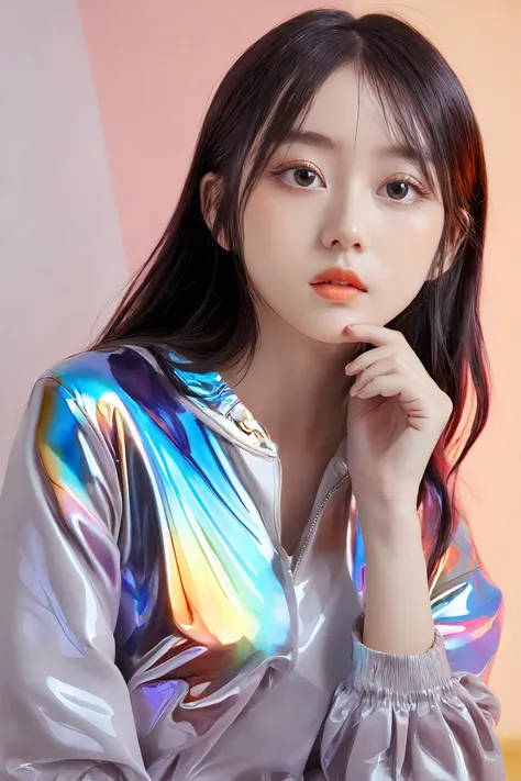 iridescent painting, prismatic, holographic, chromatic aberration,
masterpiece, best quality, 1girl, <lora:kwFemale_Beta40-SDXL_v1:1>, chinese