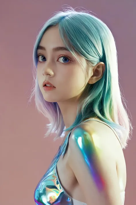 iridescent painting, prismatic, holographic, chromatic aberration,
masterpiece, best quality, 1girl,  <lora:kwFemaleBeta42_SDXL_v1:1>,