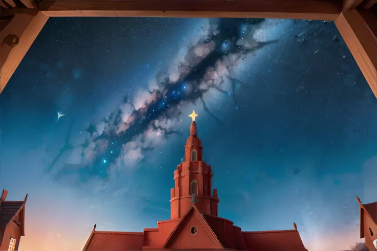 <lora:pastelcolor:0.7>, Celestial Sky with Shimmering Stars || masterpiece, 8k, high resolution, shallow depth of field, sharp focus