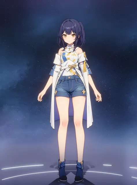(masterpiece, top quality, best quality),rail,1girl, (simple background:1.5),
twin drills,Denim and Mustard,Barber,12yo young girl,
<lora:rail:0.5>