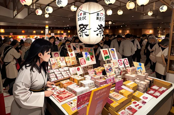 masterpiece, best quality, ultra-detailed, extremely detailed, illustration,
STOKYO, STSmatsuri, box, multiple girls, cardboard box, 6+girls, indoors, scenery, japanese clothes, shop, food, sitting, kimono, poster (object), black hair, paper lantern, realistic, indoors
<lora:STOKYO_matsuri_V1_1_MIDD:1>