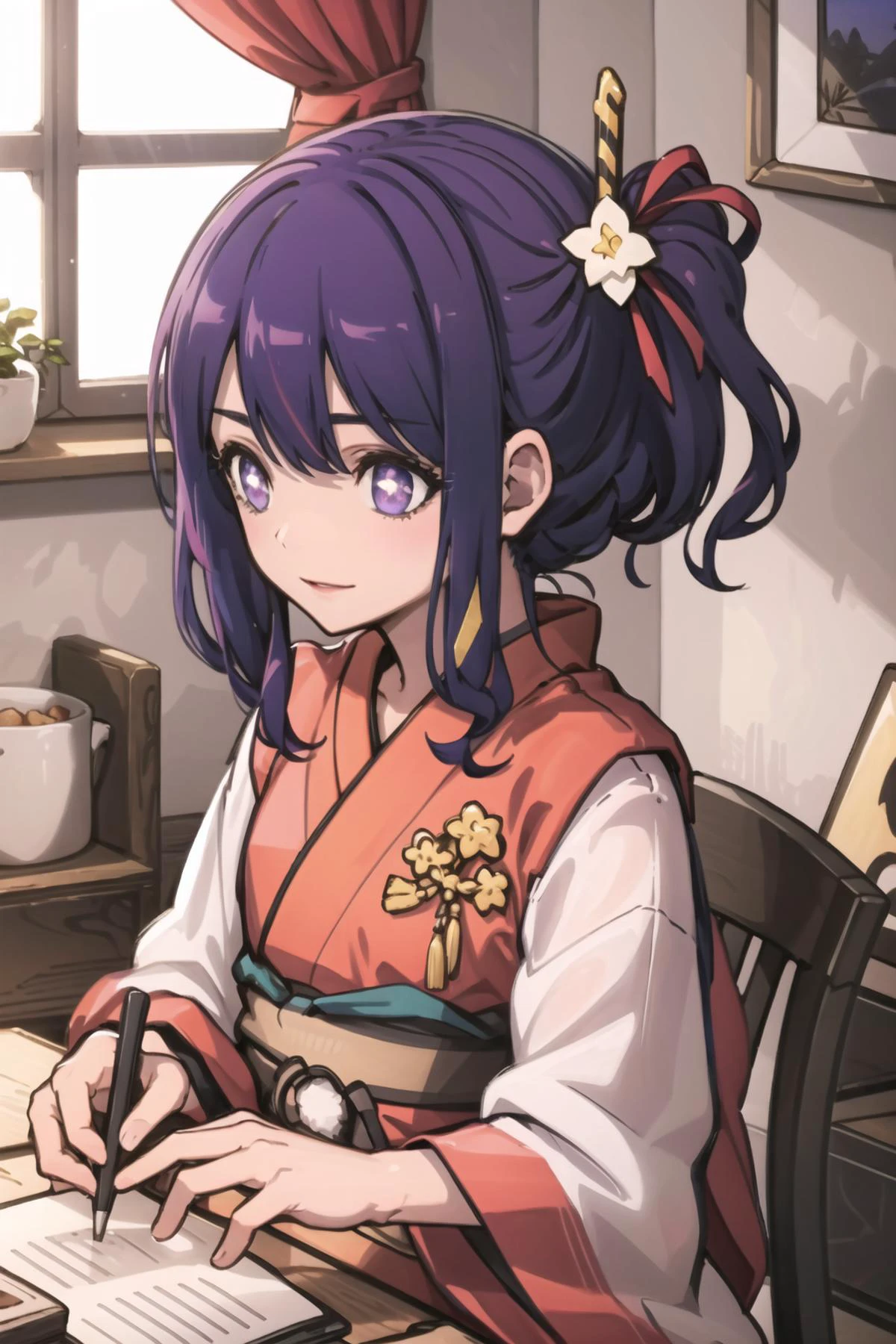 best quality, intricate details,
<lora:oshiNoKoHoshinoAi_v1:0.6> hoshinoai,
