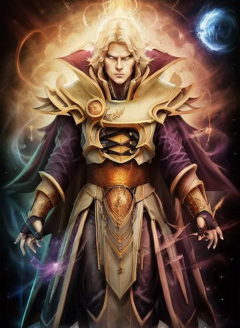 ivkr, epic, floating hair, (energy_ball:1.2), solo, crazy angry middle age wizard with (white eyes:1.2), magic, (Best quality, 8k, 32k, Masterpiece, UHD:1.2), ((J.A.W. Cooper)), staining watercolor, gouache render, emphasis lines, path traced, Intricate, (cameron stewart:1.2), disconcerting, silent horror, (The Vale of Shadows: A dark and foreboding valley where no sunlight ever penetrates background:1.1), (splatter:1.1), short hair, ash brown, medium hair, (Vivid colors:1.3)<lora:invoker:0.6>
