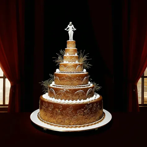 breathtaking, (establishing shot:1.5) Cake beauty and creativity. utilizing the fusion of technology and art. The cake becomes a symbol of innovation and creativity a culinary masterpiece that nourishes not only her body, but also her soul with the beauty and wonder of digital art.<lora:FDDeepOcean:1.0>, award-winning, professional, highly detailed<lora:slf2:1.0>