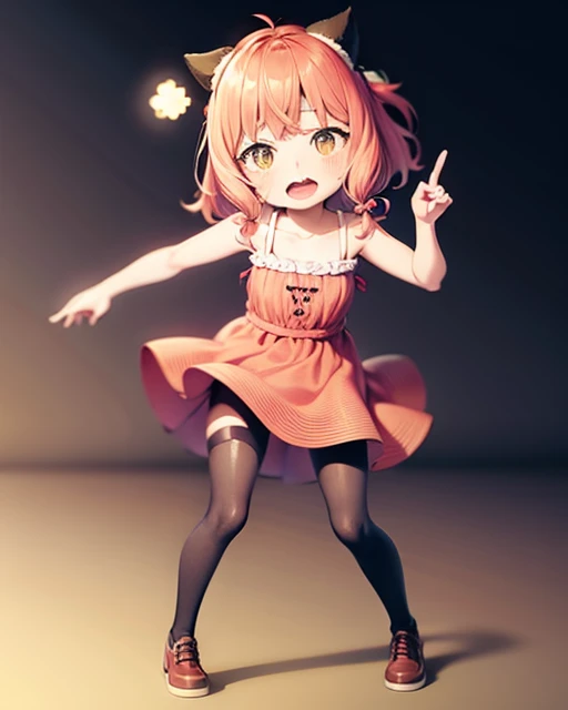 (1girl:0.993), (animal ears:0.824), (d::0.545), (open mouth:0.944), (panda ears:0.878), (parody:0.655), (pink hair:0.728), (short hair:0.733), (solo:0.972), (wide-eyed:0.563),full body,