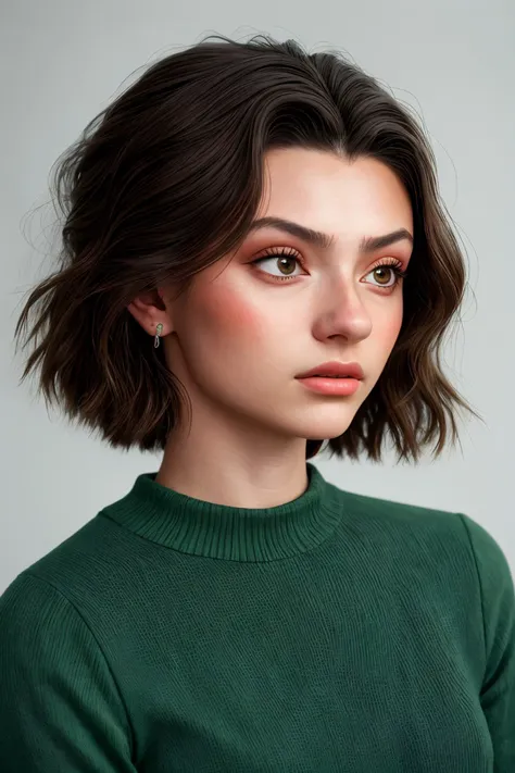 (style of Zdzislaw Beksinski:1.15), headshot of <lora:sd15_SavannahRaeDemers_locon_64_v1-000006:1> SavannahRaeDemers, focus on face, side view wearing a long sleeve dress , her hair is styled as textured lob,