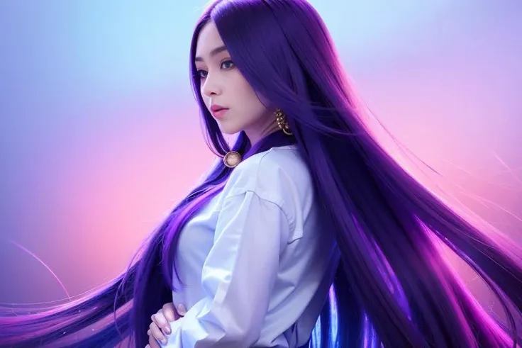 <lora:beijignban:0.75>Background plate, color, blue, purple, abstract, gorgeous, 1 background image,hair,long hair,8k,masterpiece,