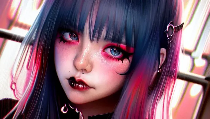 1girl, red hair, blue eyes, short haircut, pale skin,(goth_Punk),gothic dress, face freckles,(high detailed skin:1.2), high quality,torso focus, look at Viewer, <lora:gothicPunkGirl_v10:.8>,  <lora:popito_v2_1:.9>