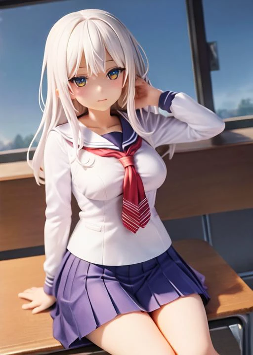 Colegiala japonesa con vagina llena de semen embarazada