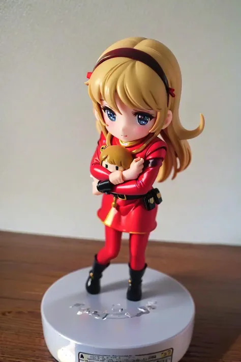 1girl, ((figure)) , (((chibi))), (( pvc)), best quality , realistic, photo <lora:Cyborg003:0.8>cyborg003