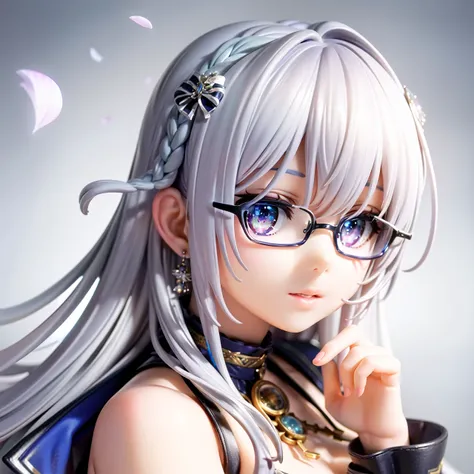 cityscape,(portrait:1.4),1girl,(blue hair:1.31), (silver dress:1.4),(revealing clothes:1.4), hair ornament, earrings, hair rings, jacket, necklace,cinimatic lighting, best quality, ultra high res, (photorealistic:1.3), POV ,(solo:1.1), (1girl:1.1), adolescent, (looking at viewer:1.331),(natural breasts:1.31),(clear fingers:1.5),(parted lips:1.1), (eyelashes:1.1), (happy:1.21), (depth of field:1.1), lens flare,{glasses},{uniform}, (chromatic aberration:1.1), (caustics:1.1), (scattered luminous petals:1.331), ulzzang-6500,(style-gbf:0.75), (highly detailed face:1.1), korean k-pop idol,tiktok,