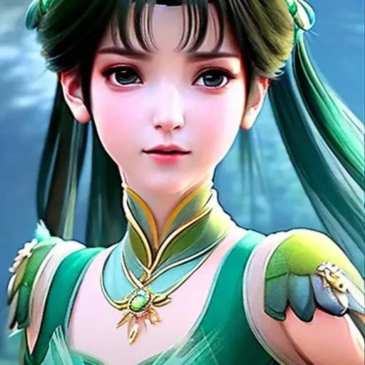 A photo of a Biyaoyao girl