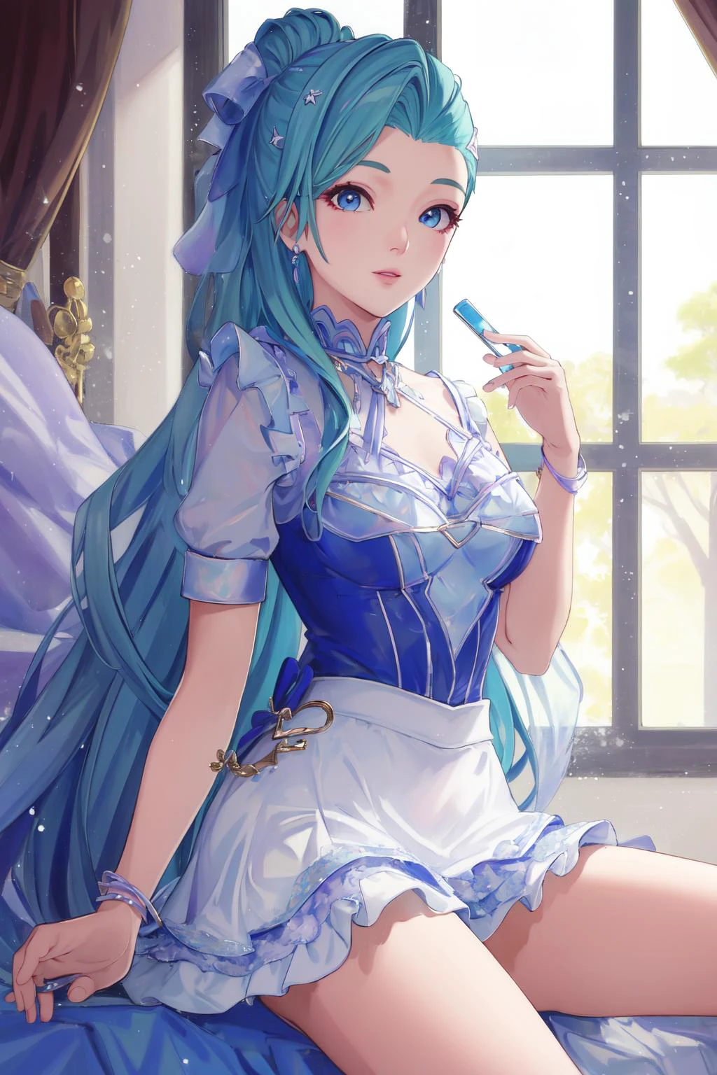 (masterpiece, best quality), intricate details,
1girl, <lora:Seraphine:0.8> xyzseraphine,