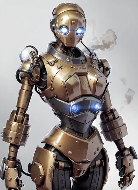 (masterpiece, best quality), intricate details,
<lora:BlitzcrankV2:0.7> blitzcrank, <lora:robotGirlLora_v10:1> humanoid robot, robot, robot joints, joints, helmet, armor, robot girl, metal breasts, feminine,