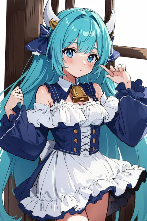 (masterpiece, best quality), intricate details,
1girl, <lora:hatsunemiku1:0.8> <lora:Milky:0.8> breasts, horns, 1girl, cow girl, animal ears, solo, cow horns, cow ears, bell, cowbell, small breasts, cow print,